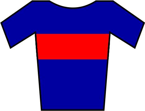 Soccer Jersey Blue Red - Tee Shirt Pumba Geek Store (500x400)