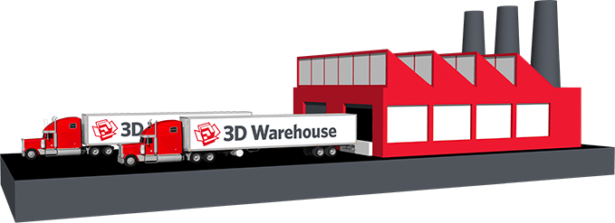 3d Warehouse Manufacturers - 3d Warehouse (679x247)