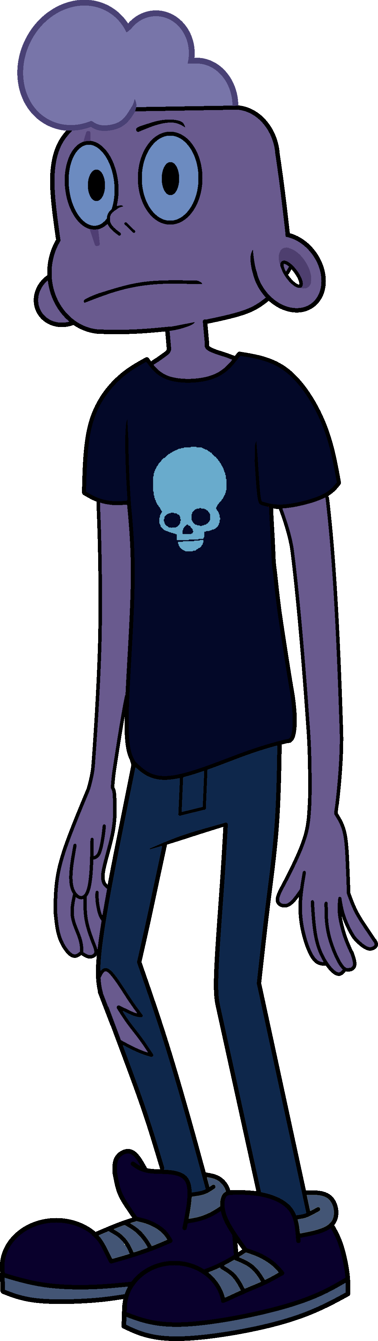 Lars Skull Shirt Homeworld Kindergarten Palette - Lars Steven Universe Pink (1213x4302)