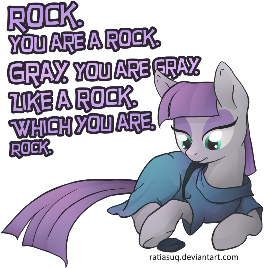 Maud Pie T-shirt Design By Ratiasuq - Cartoon (888x899)