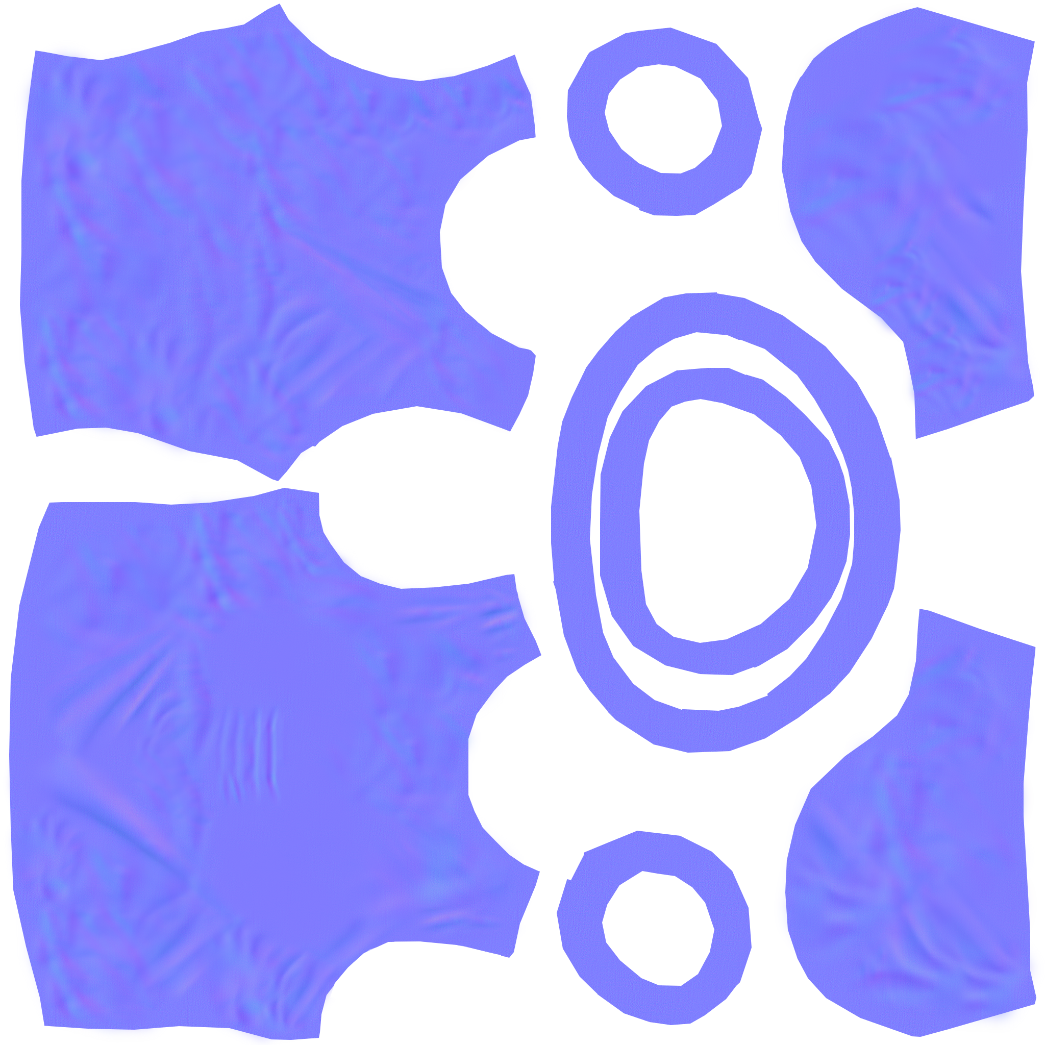 Optional Normals Texture - Visual Arts (2048x2048)