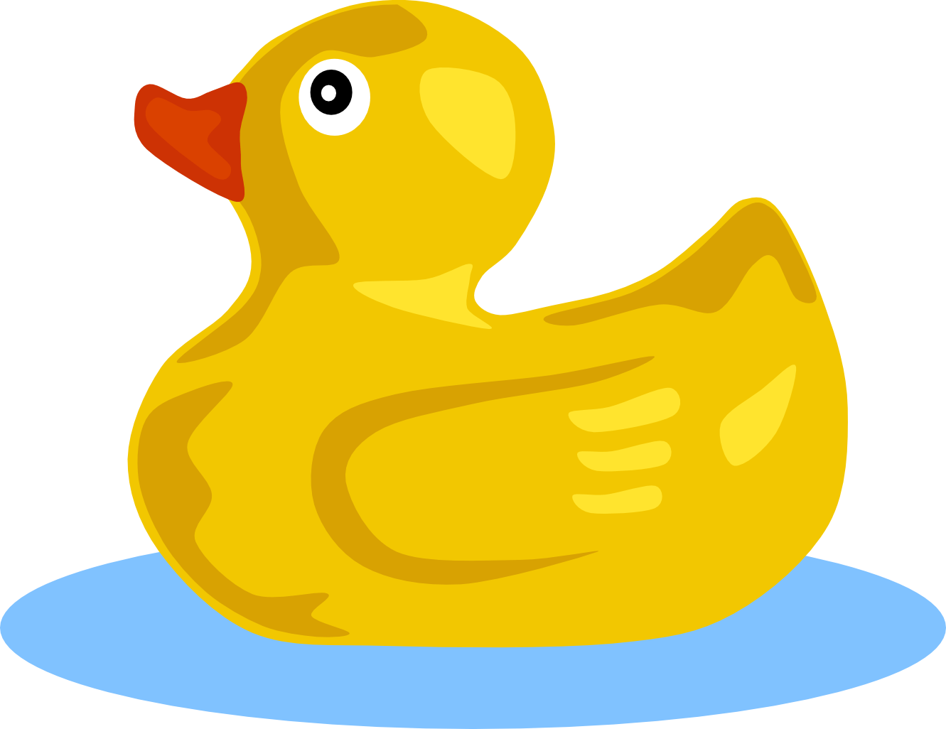 Rubber Ducky Clip Art At Clker Com Vector Clip Art - Rubber Duck (1331x1026)