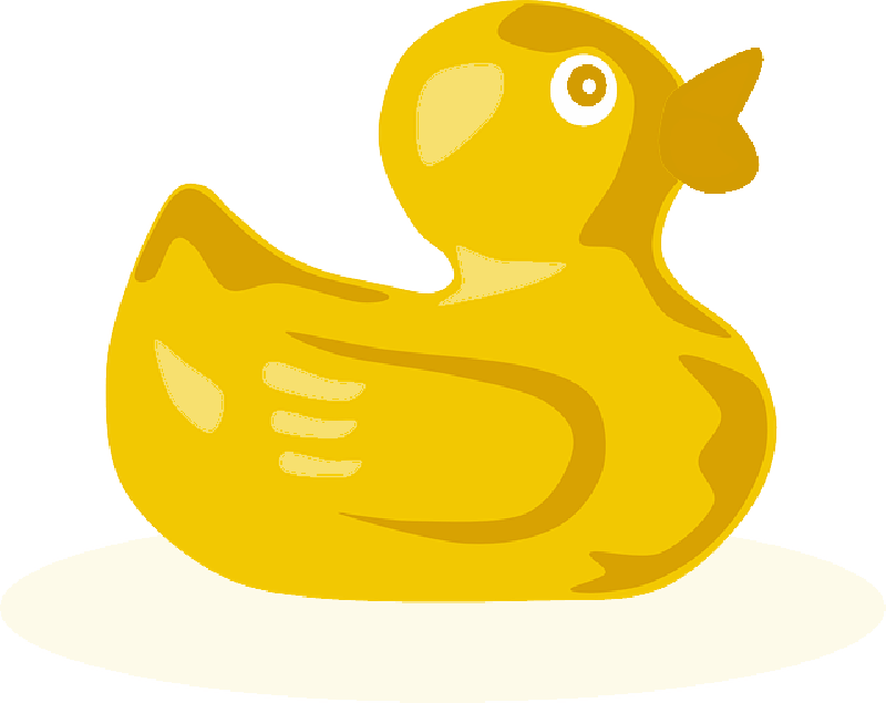 Open, Duck, Mouth, Toy, Rubber, Bill, With, Bath - Hook A Duck Png (800x635)