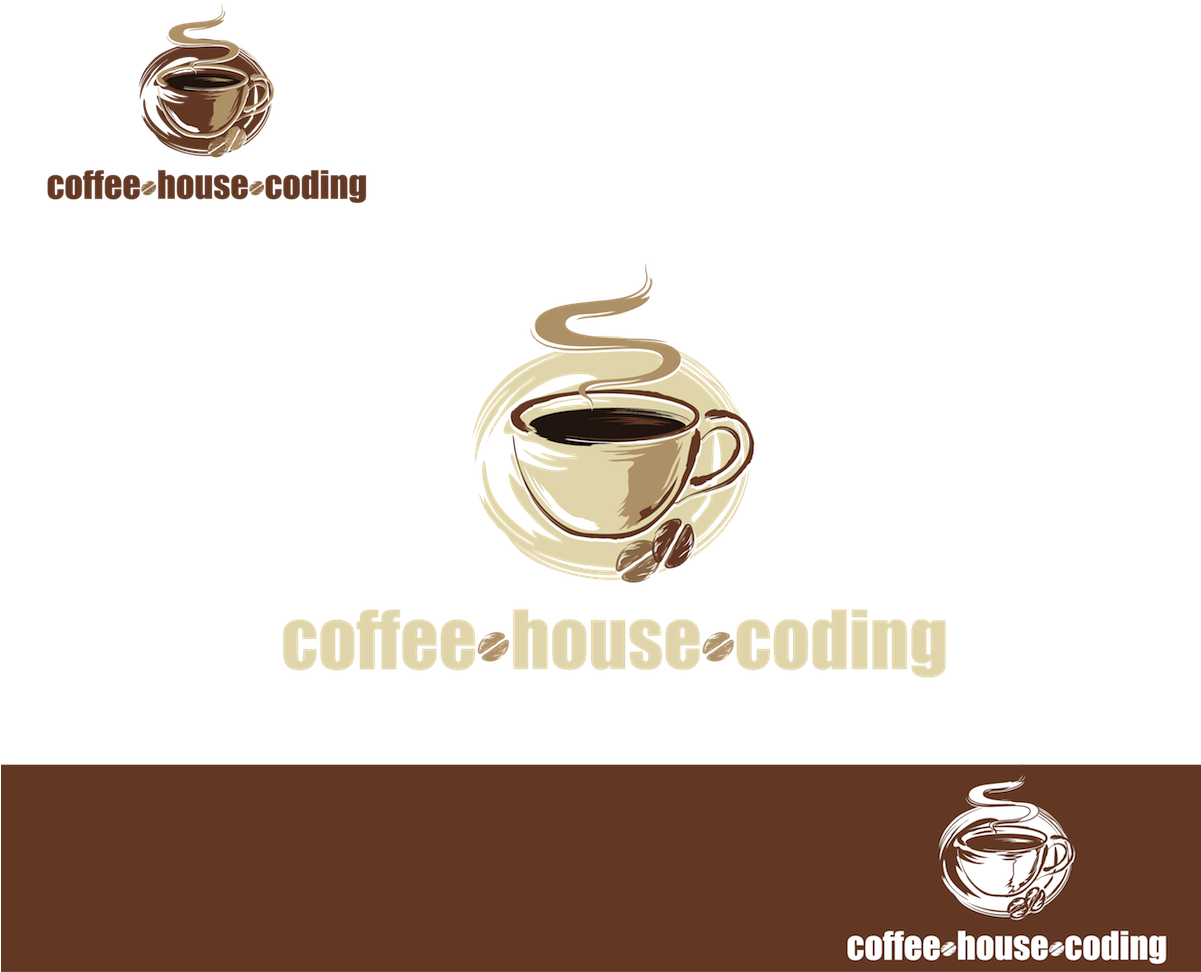 Logo Design By Aurelian Viorel Irimia For Coffee House - Free Vector Coffee (1200x1000)