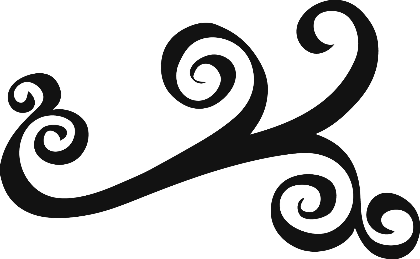 Elegant Swirl Designs Clip Art Elegant Swirls Clipart - My Hands And Your Heart (1600x985)