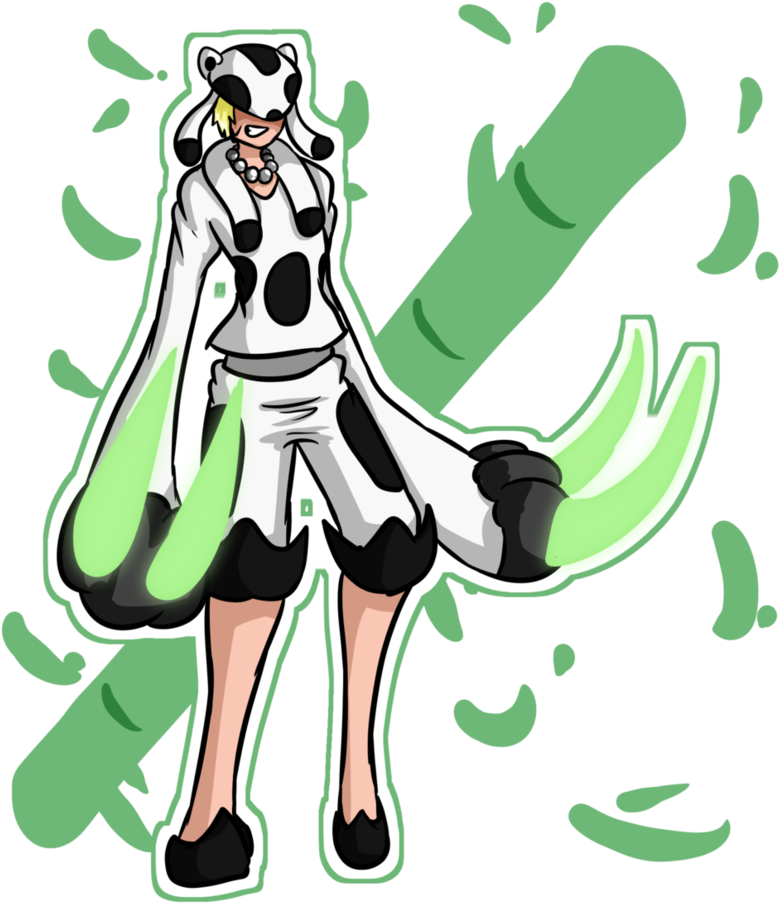 Panda By Saragonvoid - Cartoon (848x942)