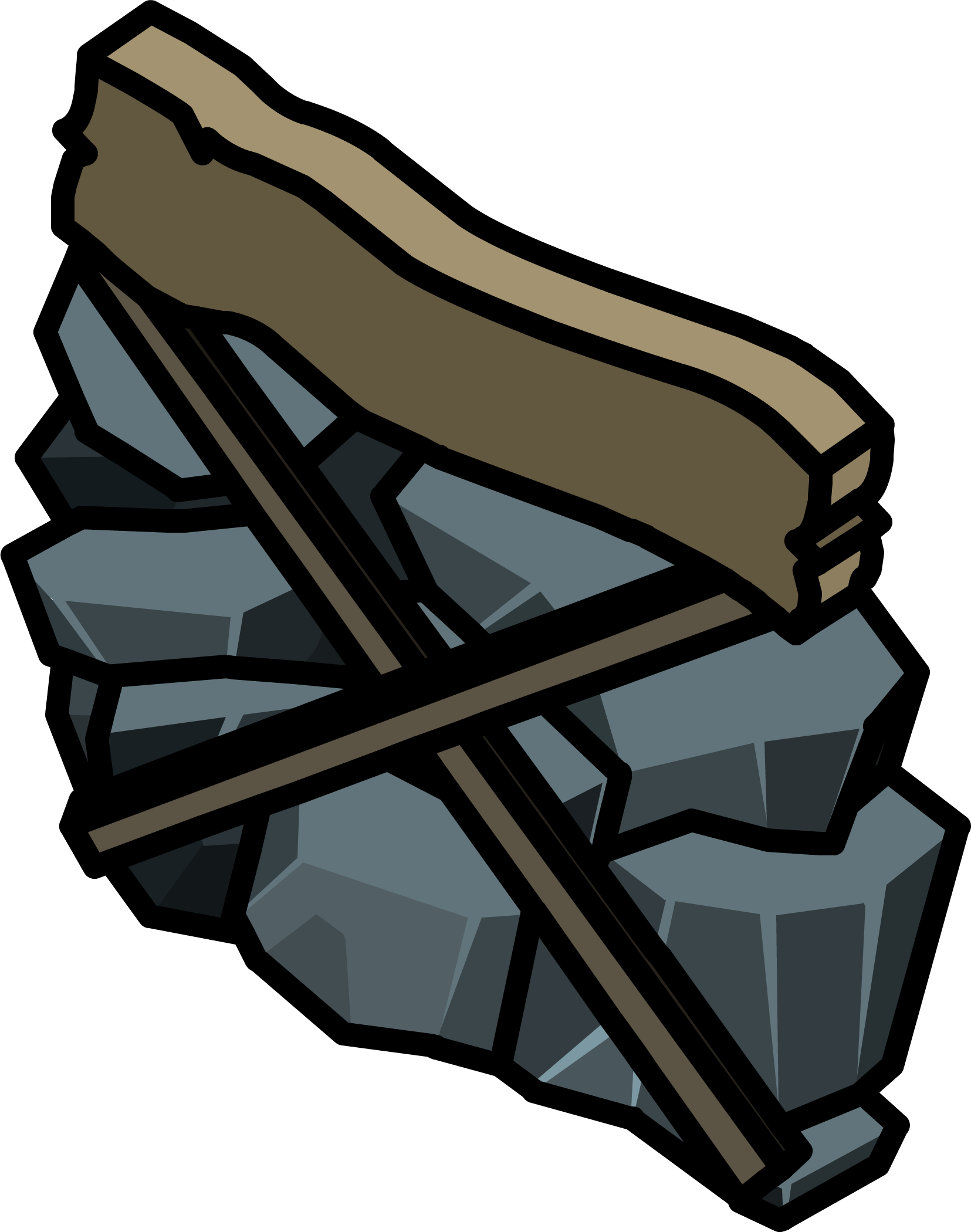 Abandoned Clipart Transparent - Illustration (1655x2100)