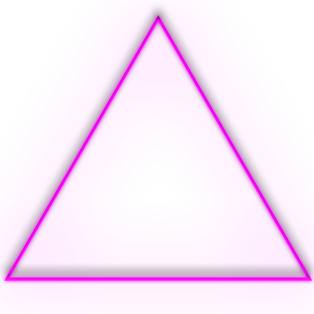 Ftestickers Neon Neonstickers Triangle - Lady Gaga Born This Way Png (1024x1024)