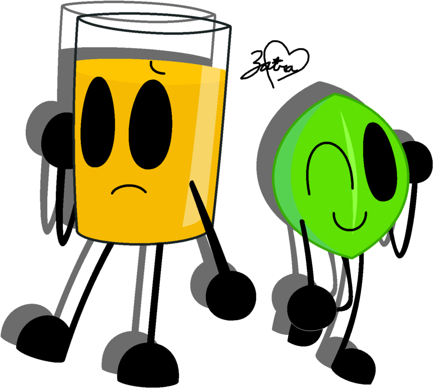 Glass Dude And Lemon Lady By The9lord - Lemon (902x885)