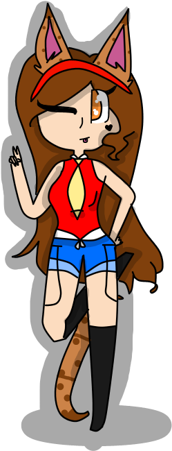 Kit Kat Gacha For Sharpie Cat By Cookiejaradopts - Cartoon (550x800)