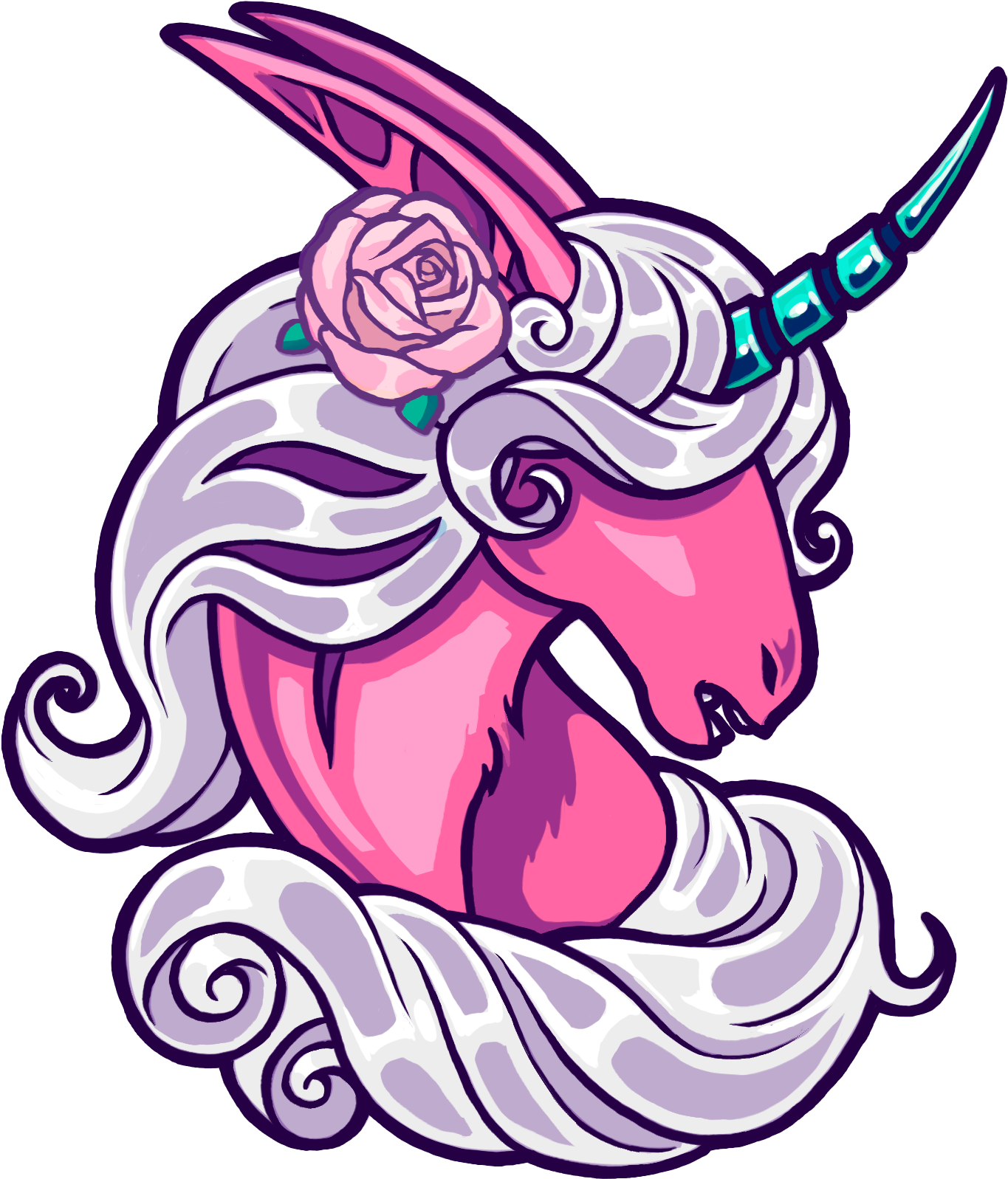 About - > - Unicorn (1672x1672)