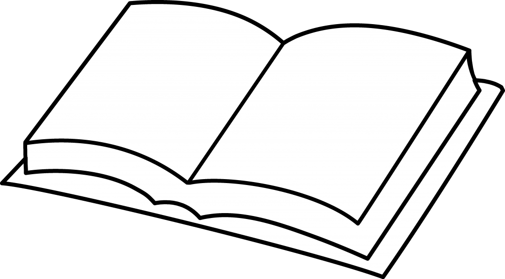 Book Coloring Page With Wallpapers Hd Mayapurjacouture - Book Lineart (1024x567)