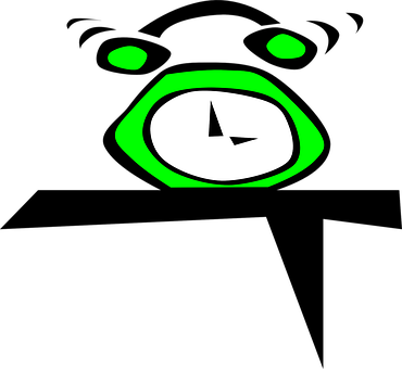 Alarm, Clock, Ringing, Ring, Deadline - Alarm Clock Clip Art (370x340)