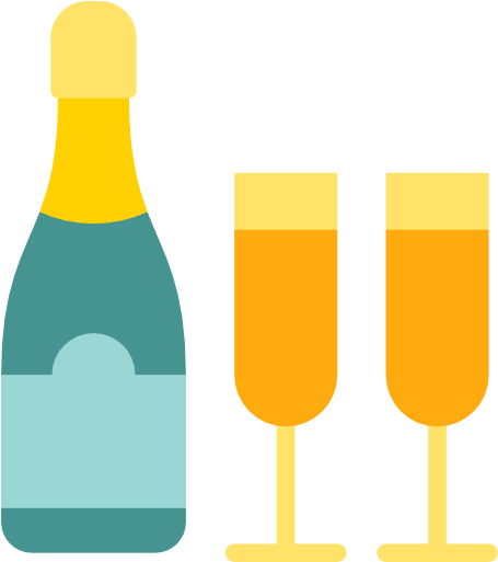 Champagne Free Icon - Champagne Free Icon (512x512)