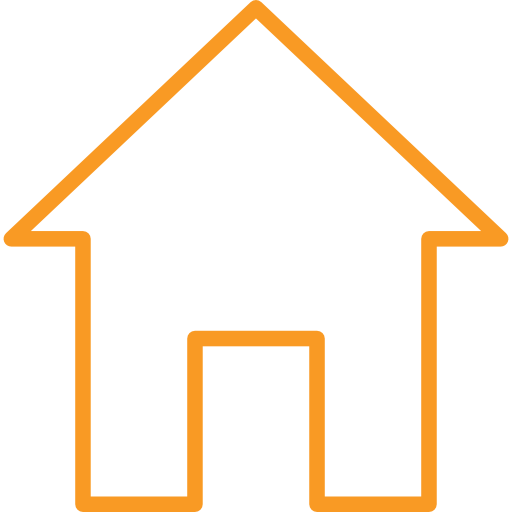 Empty Homes - Png Symbol Home White (512x512)