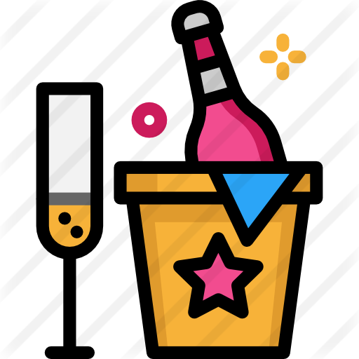 Champagne Free Icon - Icon Png Champan (512x512)