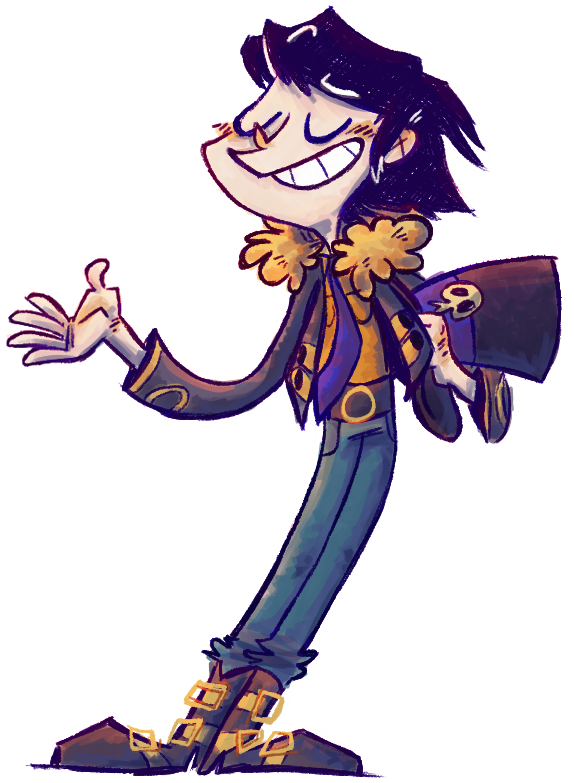 [dude, That's My Ghost ] Alive Baruch Cohen/ Billy - Cartoon (583x794)