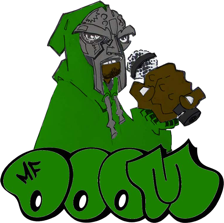 So This Dude Photochopped, Colored It And Slapped A - Mf Doom (800x799)