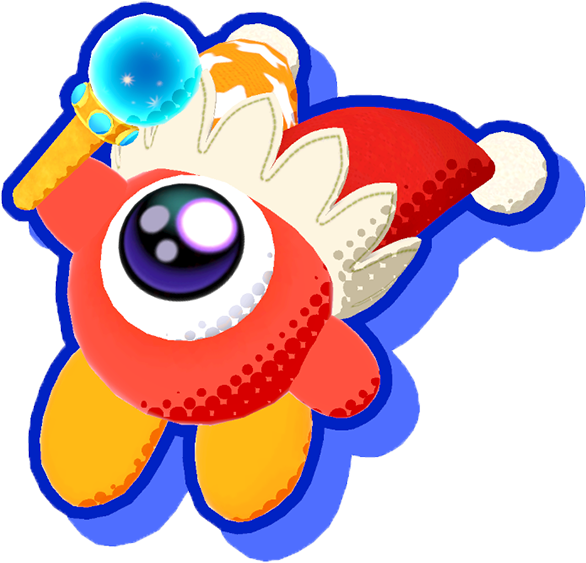 Waddle Doo 🍭 Today's Highlight Friend Is - Kirby Star Allies Waddle Doo (660x600)