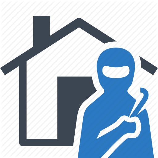 House Theft Icon (512x512)