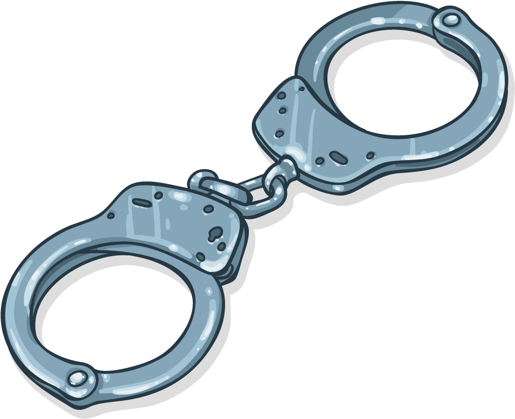 Nuggets Handcuffs - Police Officer (1024x1024)