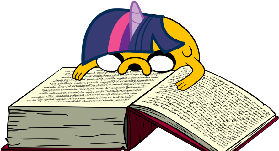 Twilight Reading A Book I Imgur Com Twilight Sparkle - Do Day Before A Test (898x522)