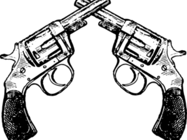 Revolver Cliparts - Revolver Clipart (640x480)