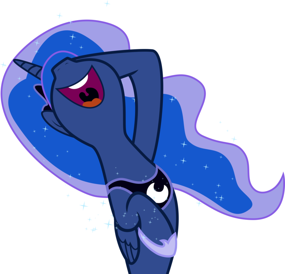 Laughing Luna By Tamalesyatole - Luna And Celestia Laughing (912x876)