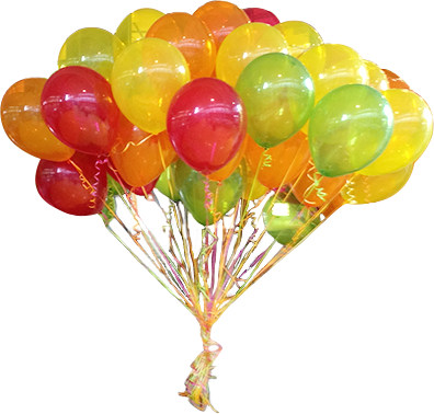Buffalo Balloons - Balloon Deco Png (396x378)