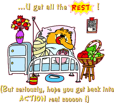28 Collection Of Get Well Soon Clipart Funny High Quality - Get Well Soon Funny Wishes (424x370)