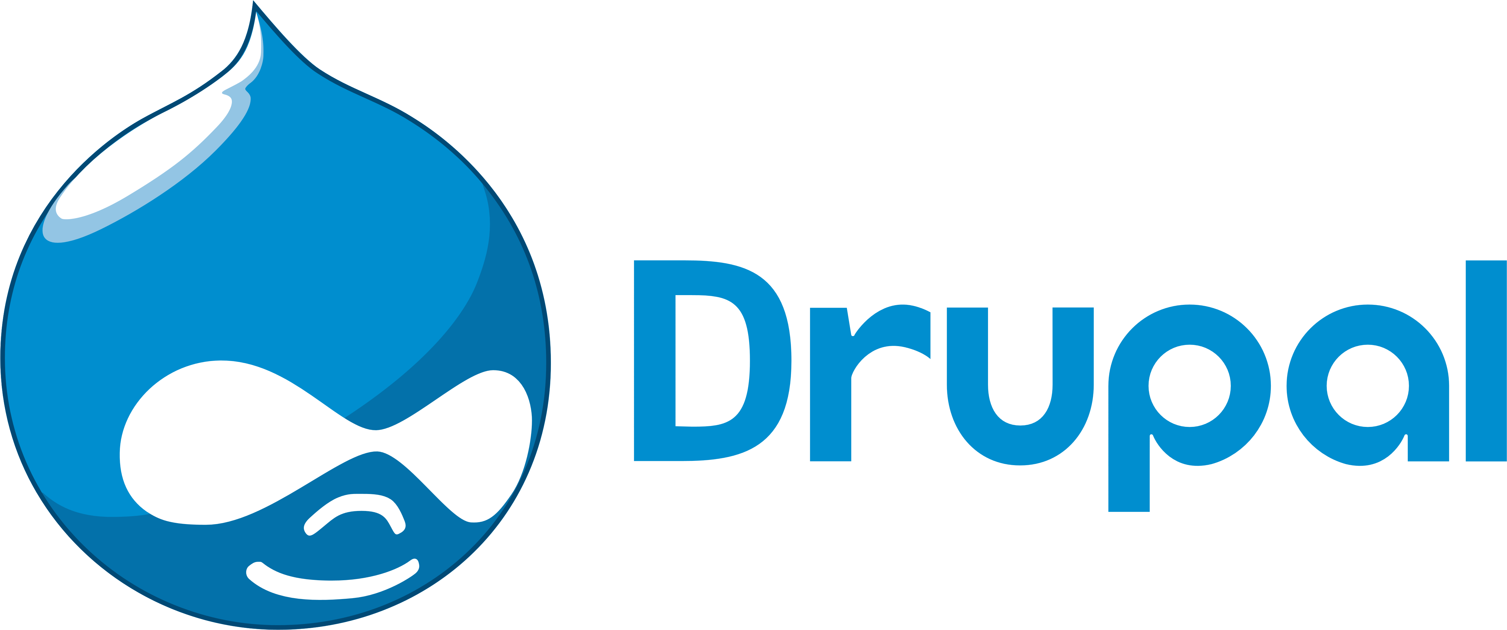 Maamekal Technologies Provides Drupal Web Development - Drupal Logo (5000x2102)