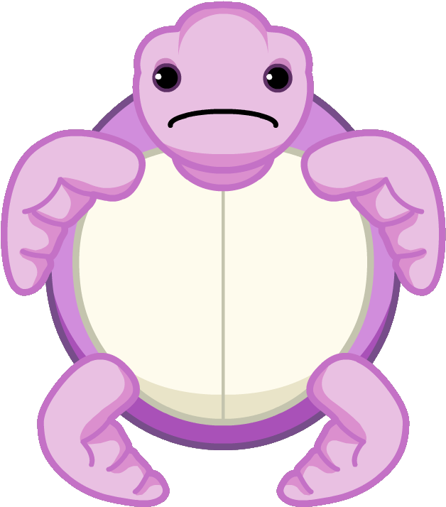 Blossom Sea Turtle Sad - Blossom Sea Turtle Sad (670x792)