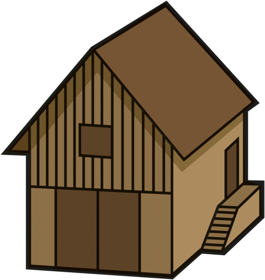 643storage And Wagon Shed - House (600x631)