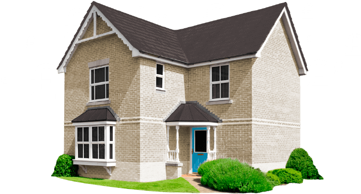 Sunny House On A Blue Background - Equity Loan (713x455)