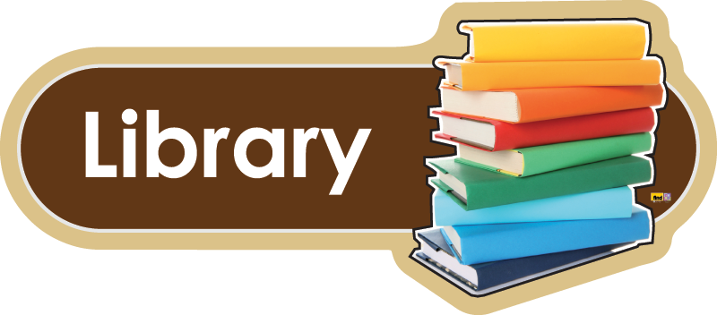 Library Signs - Library (800x352)