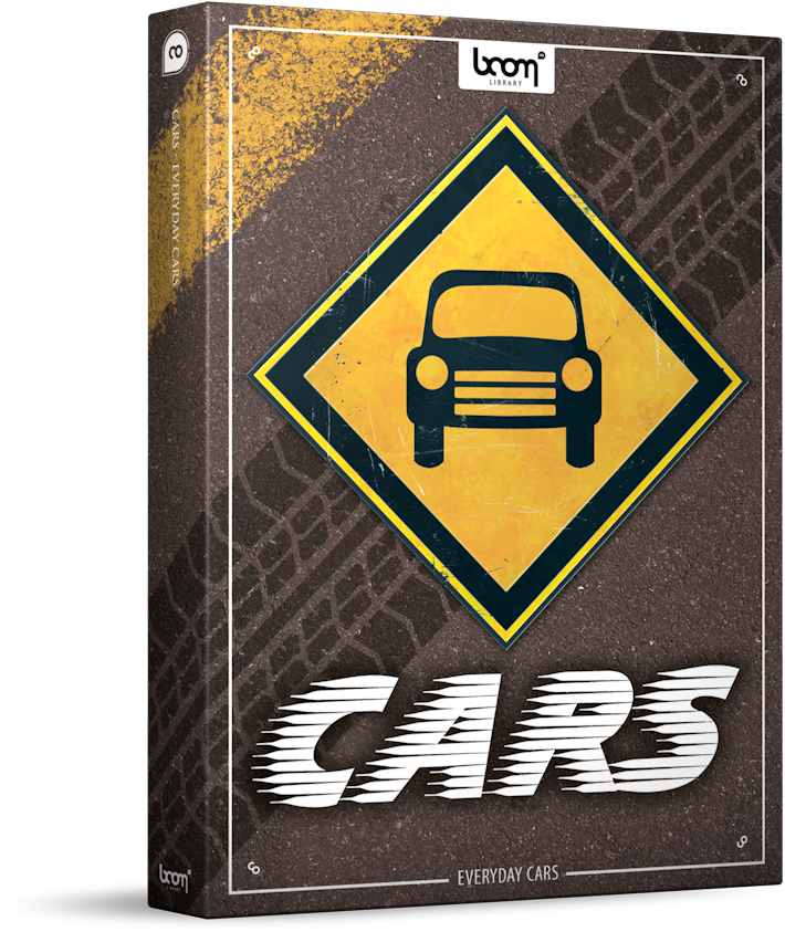 Everyday Cars Sound Effects Library Product Box - Library (1000x900)