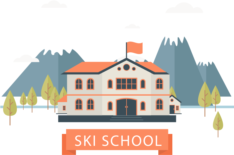 School Flat Design Education - School Flat Design Png (800x800)