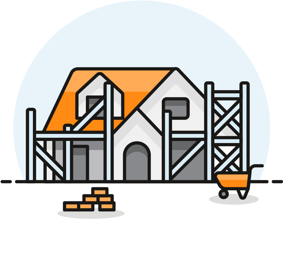 26 House Building Construction - Graphic Design (1025x1148)