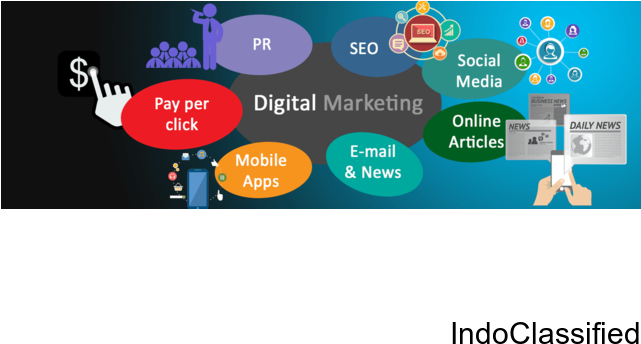 Become An Digital Marketer And Looking For Best Digital - Digital Marketing Banner Images Hd (640x480)