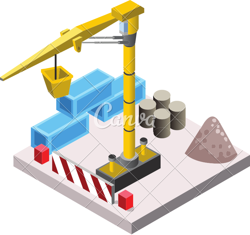 Factory 3d Building Vector - Building (800x753)