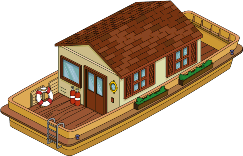 Tapped Out House Boat - Houseboat (800x518)