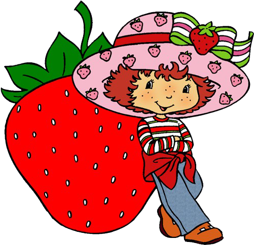 Strawberry Shortcake Cartoon Clip Art - صور فريز (729x654)
