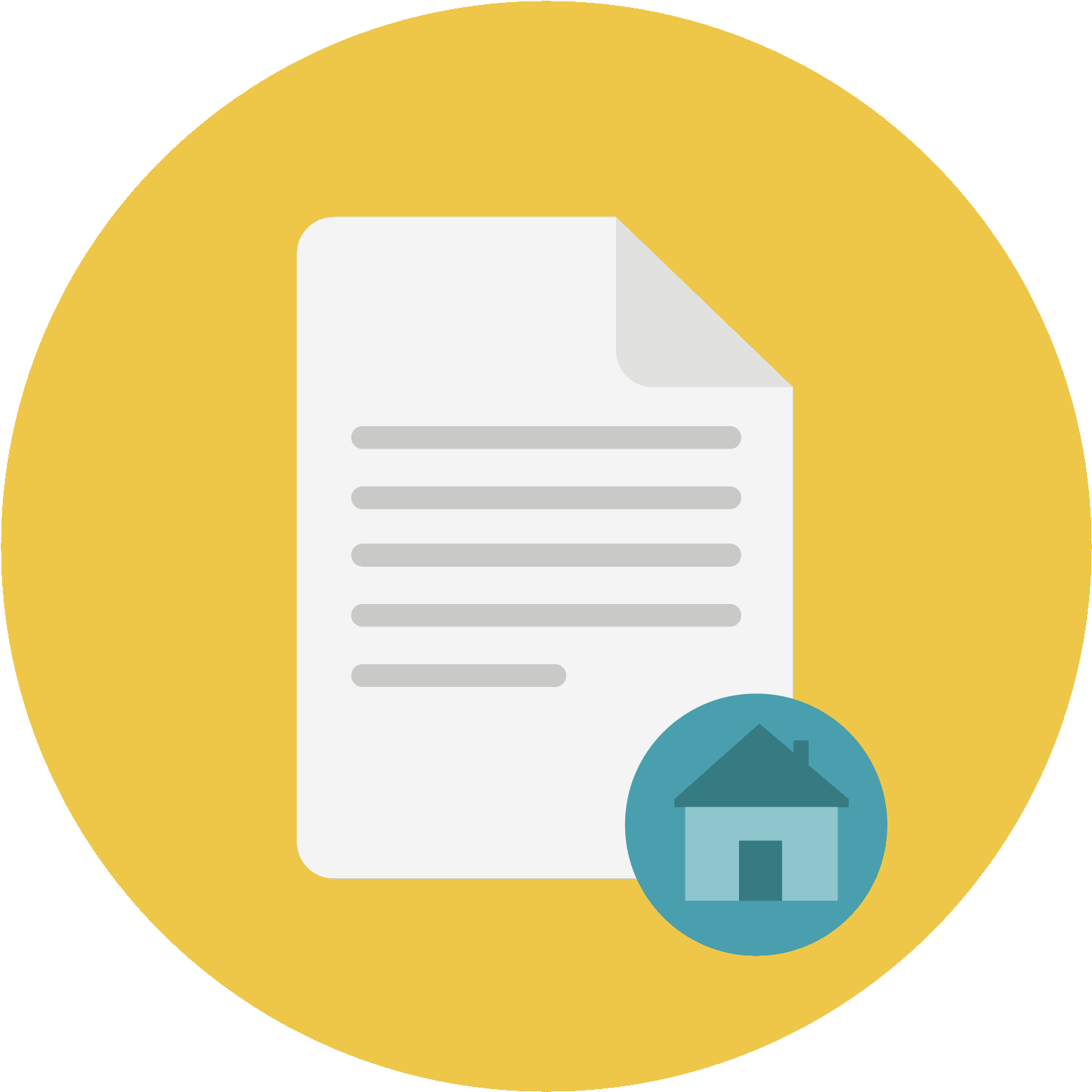 Rental House Contract Icon - Crucle Snapchat Png (1600x1600)