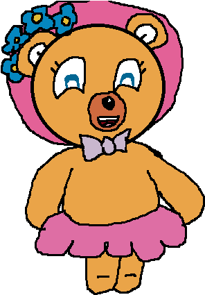 Tessie Bear Chibi - Chibi (338x436)