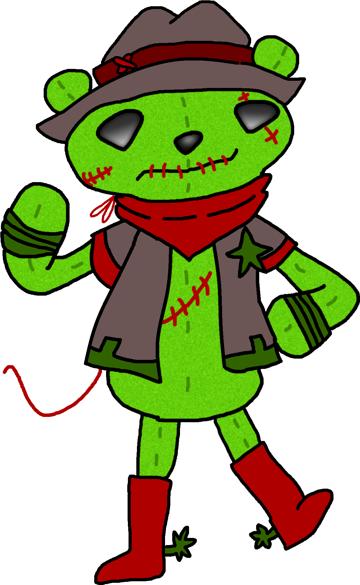 Bowie The Teddy Bear - Portable Network Graphics (1273x1951)