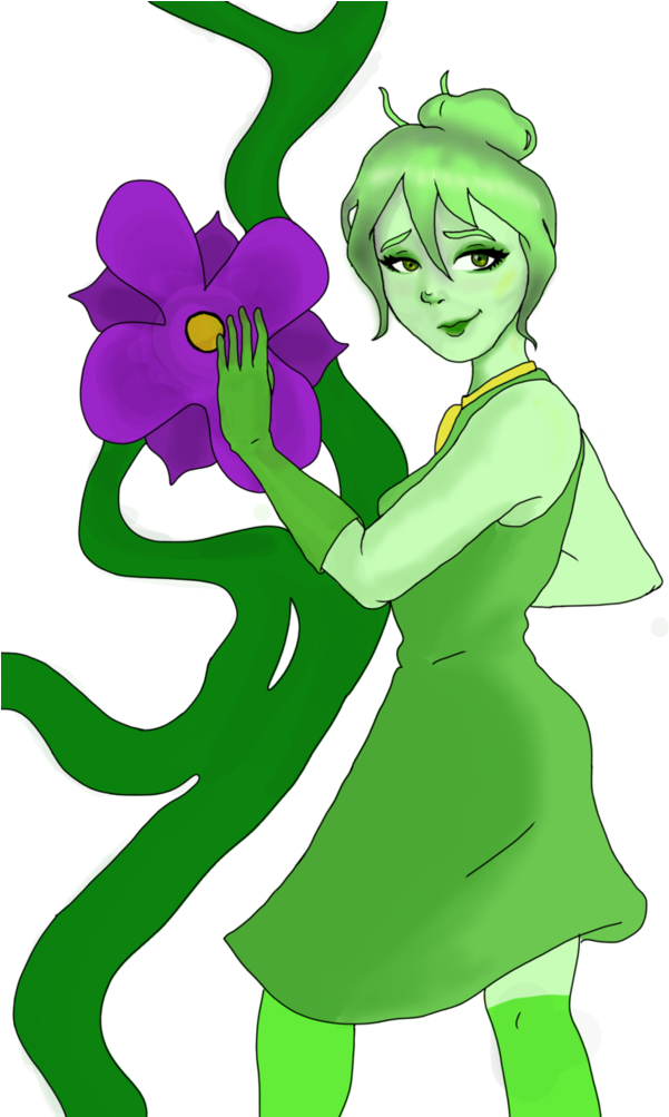 Earth Godess By Ghoulsarepeopletoo - Cartoon (798x1002)