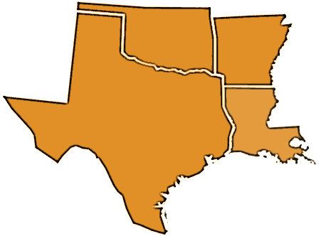 South Central - State Plane Coordinate System (450x450)
