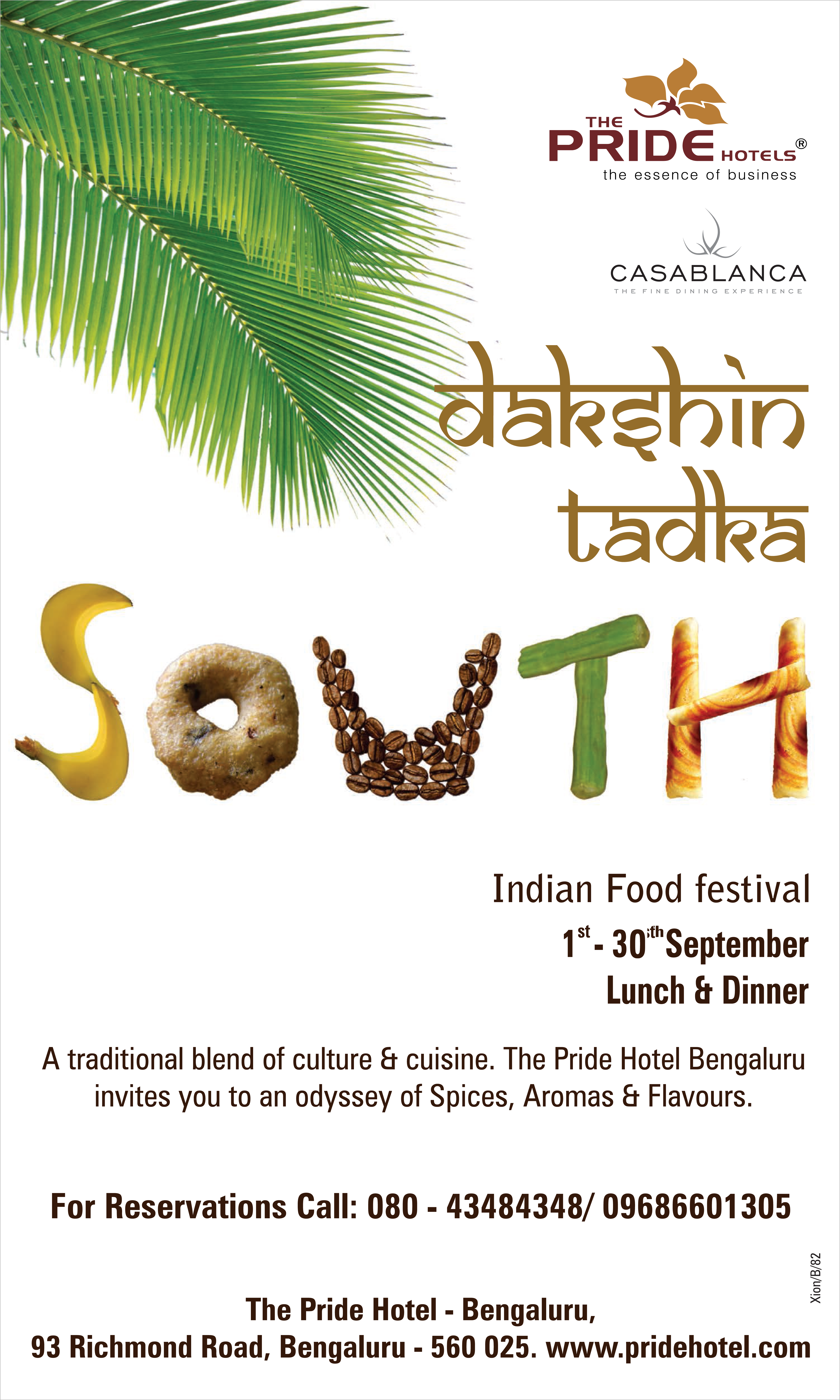 Are You A South Indian Food Loverthen The Pride Hotels, - Pride Hotel (4500x7500)