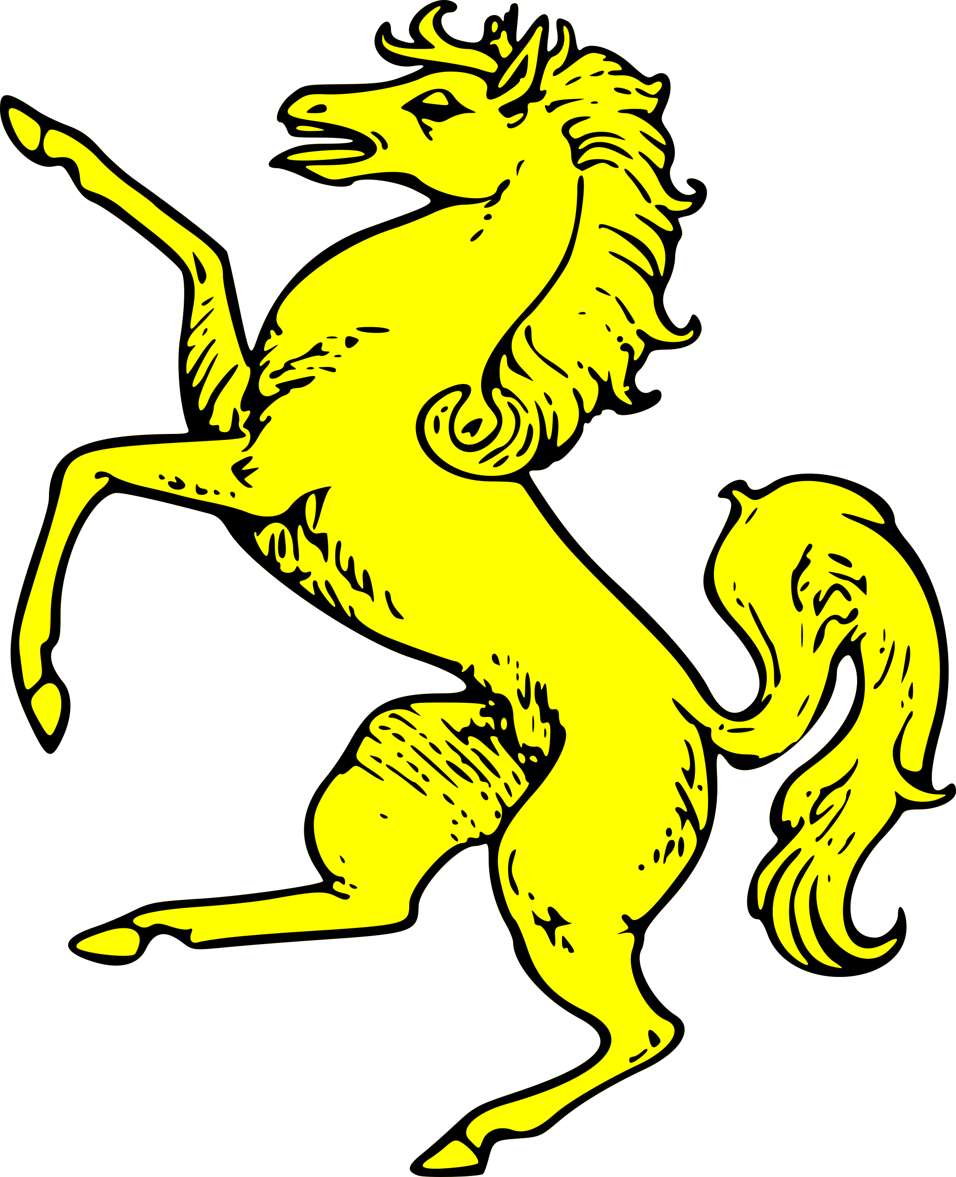 Как называется конь изображенный на гербе златоуста
