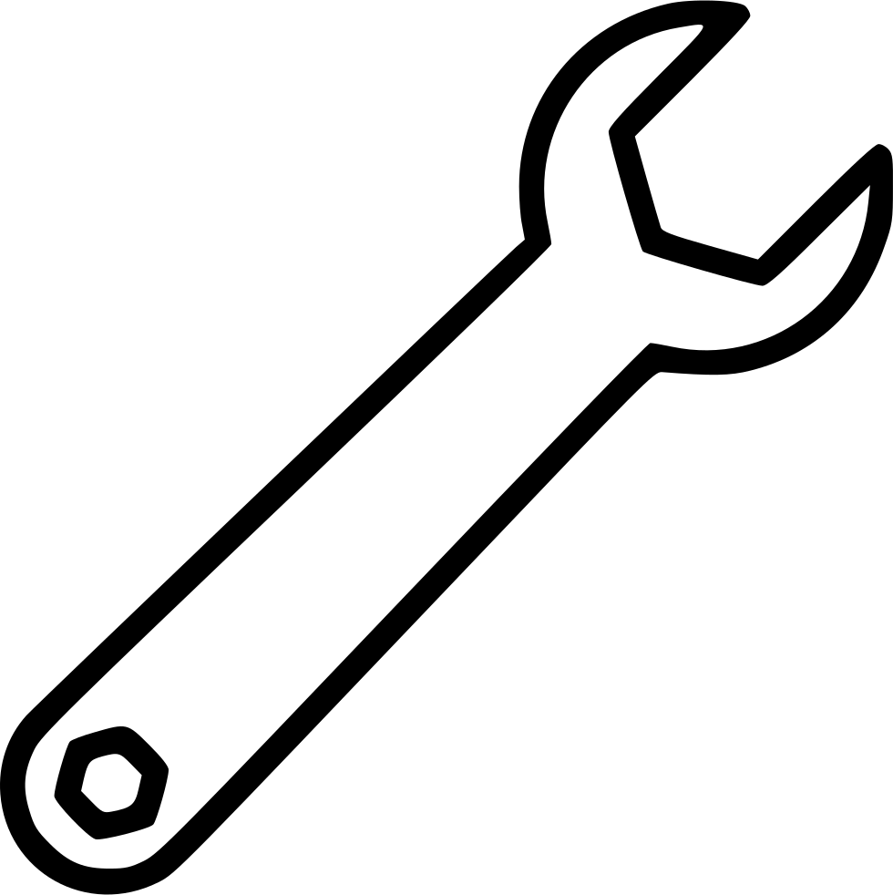 Configuration Monkeywrench Settings Spanner Tool Tools - Wrench Svg (980x982)